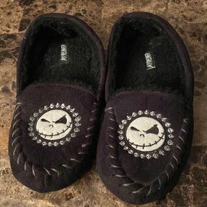 Jack Skellington Slippers Size Large 8-10